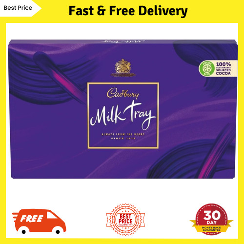 Cadbury milk tray - tray, chocolate