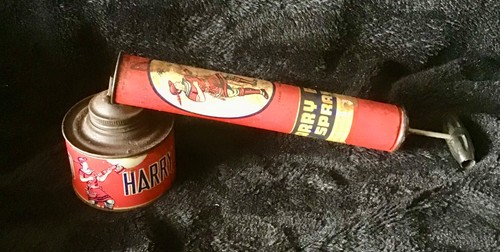 Vintage harry brand metal bug - harry,