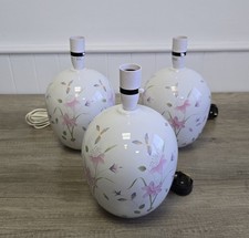 Vintage Ceramic Lamp Floral