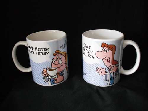 Official tetley tea mugs - 2,