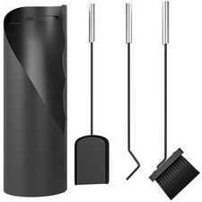 Outsunny 4 PCS Fireplace