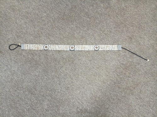 Cloth belt patterned with - cloth,