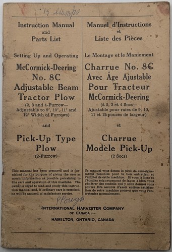Original mccormick deering - mccormick, 8c