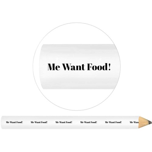 Want food carpenters - 3, food!'