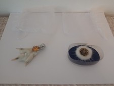 TWO DECORATIVE FASHION COSTUME