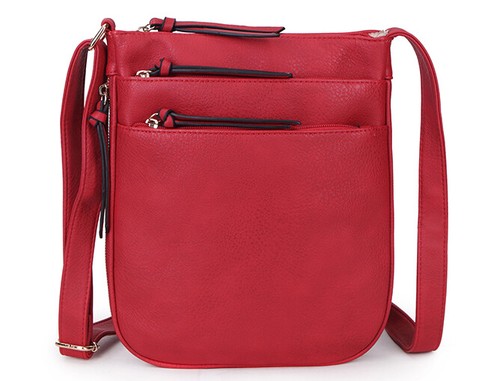 Ladies cross over bag multi - cross,