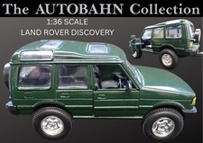 LAND ROVER DISCOVERY 4x4 SERIES ONE IN RACING GREEN 1:32 SCALE DIECAST MODEL CAR