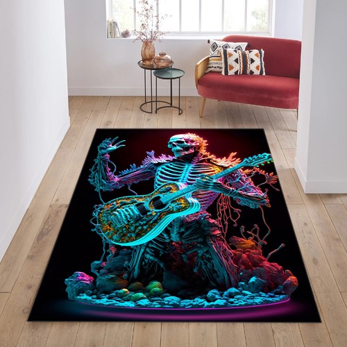 Guitar rug skeleton - rug,,