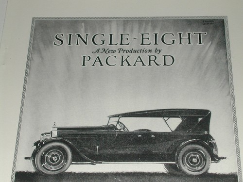 1923 packard motor car company - 1923,