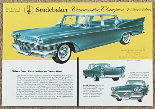 Studebaker commander champion - studebaker,