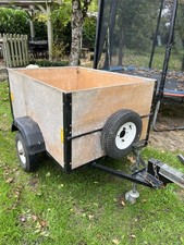 Refurbished 4 X 3 Box trailer & New Cover Also  Jockey Wheel, Lighting Board
