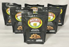 Marmite Oven Baked Peanuts 6×190g – High Protein Vegan Snack, No Added Sugar
