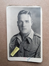 OLD PHOTO MAN MILITARY SOLDIER