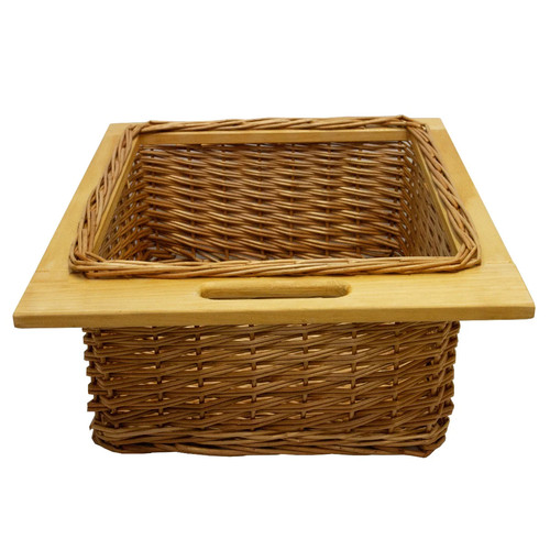 Pull out wicker baskets - pull,