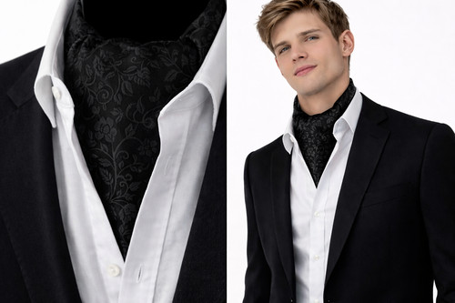 Designer men cravat - men's, ascot