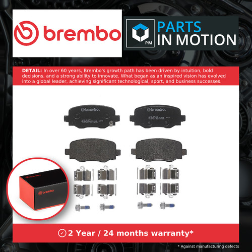 Brake pads set fits - brake,
