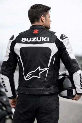 Custom suzuki leather - custom,