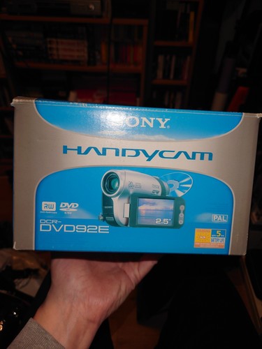 Sony handycam dcr dvd92e - sony,