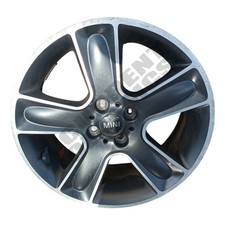 MINI COOPER SD R58 BLACK STAR BULLET ALLOY WHEEL 7X17 6784124
