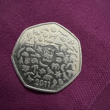 50p WWF 2011 Coin Rare