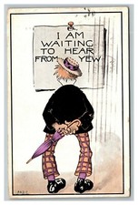 Vintage 1913 Comic Postcard