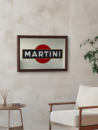 Martini logo style wooden - style,