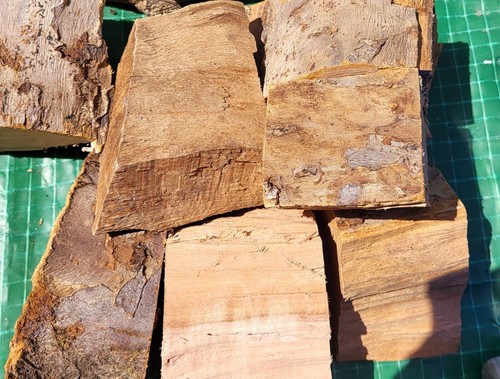 Apple bbq smoker wood chunks - bbq,