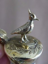 Stirrup cup* brass lapwing