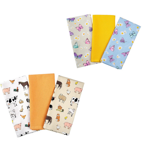 Tea towels 100 - towels, 100%