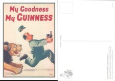 Guinness advertising with man