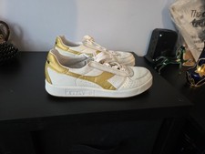 Vintage Mens Size 7 Diadora Gold Trainer