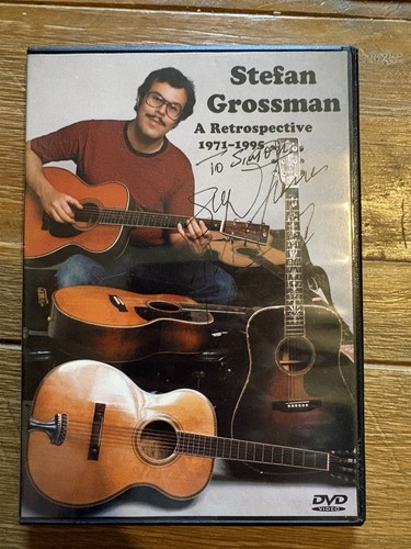 Signed stefan grossman - signed, dvd