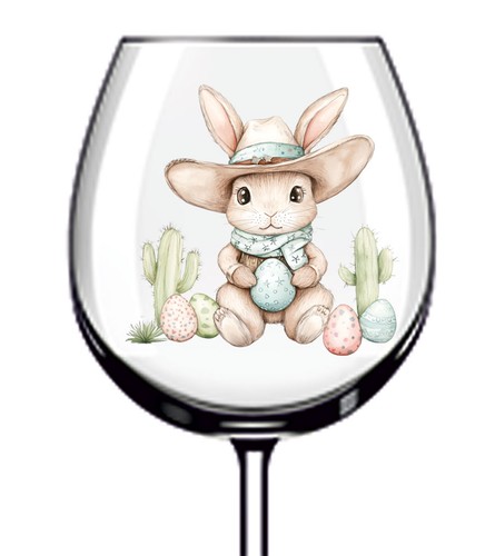 12x easter bunny cactus - easter,