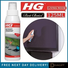 HG SCREEN CLEANER SPRAY 125ML FOR LCD TV TABLET LAPTOP MOBILE PHONE STREAK-FREE