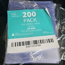 200 Micron Transparent clear