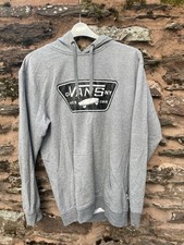 VANS Pullover Hoodie Vintage Grey Large / XL Men's