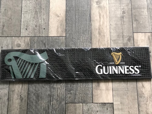 Guinness rubber bar runner pub - guinness,