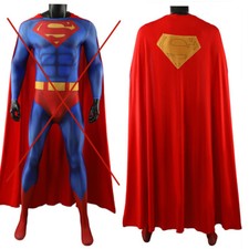 52 Superman Red Cloak Cosplay