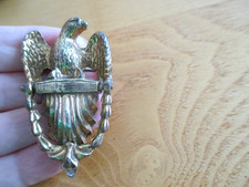 ANTIQUE RARE  GILT POSY HOLDER