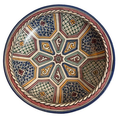 Moroccan bowl terra - bowl, cotta