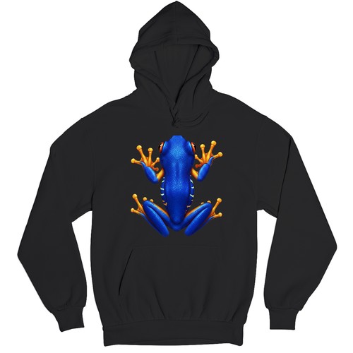 Blue poison dart frog - blue, mens