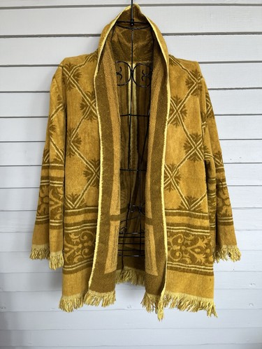 Vintage 60s 70s mcm towel - 60s,