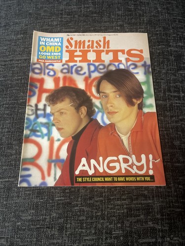 Smash hits magazine - smash, may