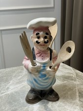 Vintage ceramic chef utensil - chef,