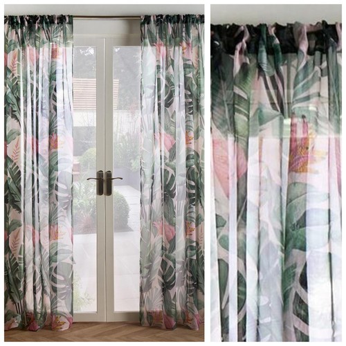 Voile net curtains 87 - voile, 55"