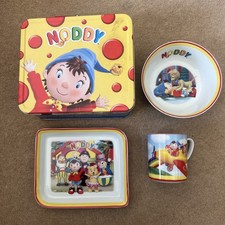 Noddy - Royal Worcester - 3 piece set - cup/bowl/plate in tin case - never used