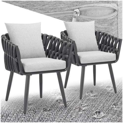 Patio garden chairs aluminium - patio, chairs,