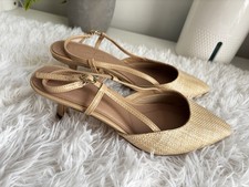 Women's cream slingback
