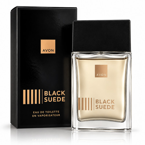 Avon black suede edt - black,
