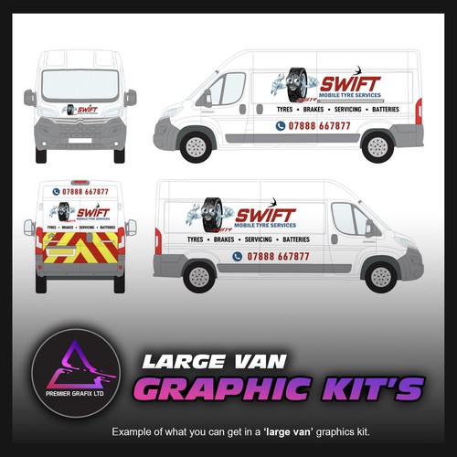 Custom vehicle graphics - graphics, kit